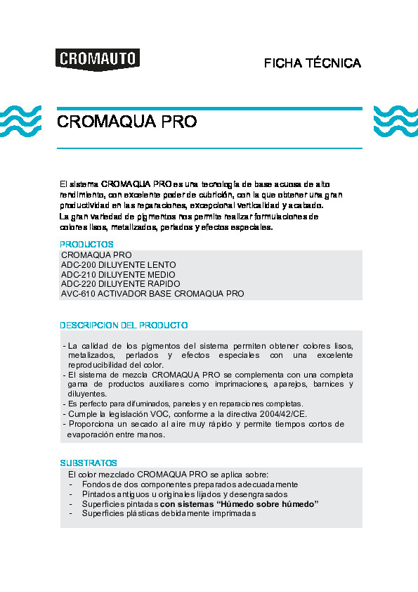 Cromaqua Pro