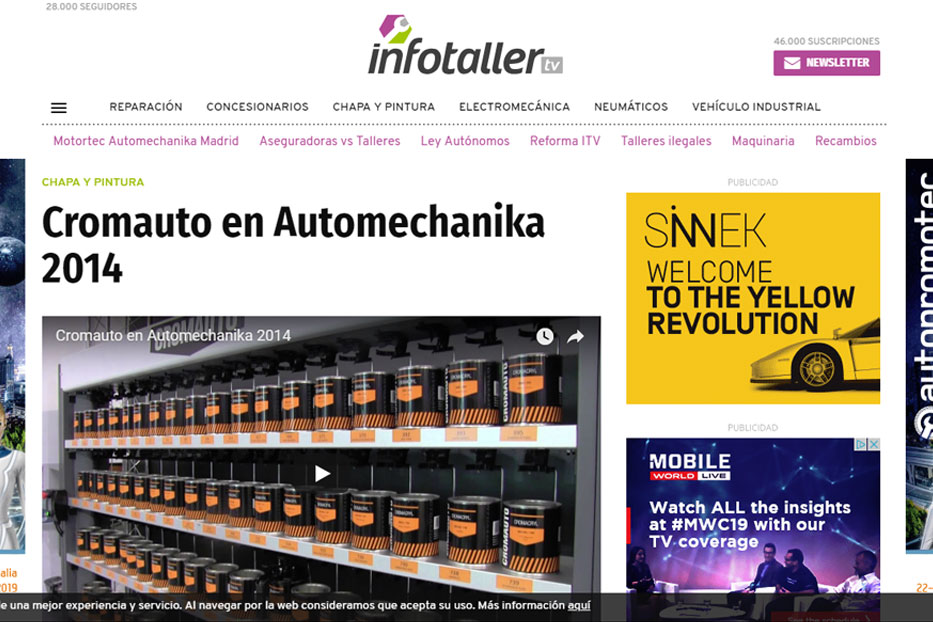 Cromauto en Automechanika 2014